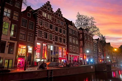 A guide to Amsterdam's Red Light District .